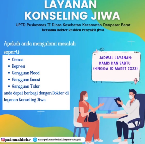 Layanan Konseling Jiwa .