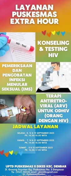Layanan Puskesmas EXTRA HOUR di bulan September
