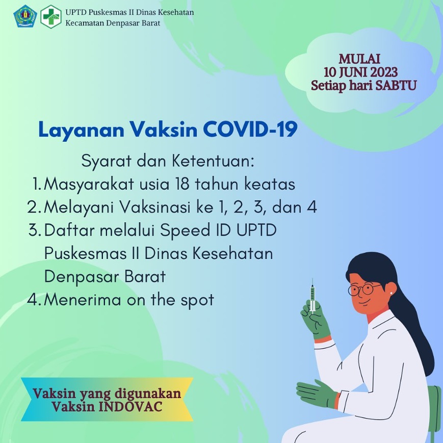 Layanan Vaksin Covid-19 Buka Kembali