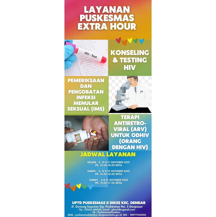 Layanan Puskesmas EXTRA HOUR di bulan Oktober 2023