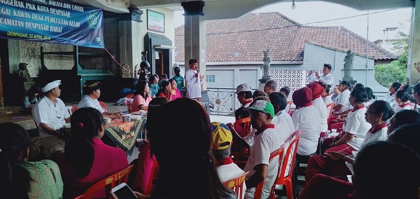 PENUTUPAN POSYANDU PARIPURNA DI BR TEGAL KAWAN  DESA PEMECUTAN KLOD