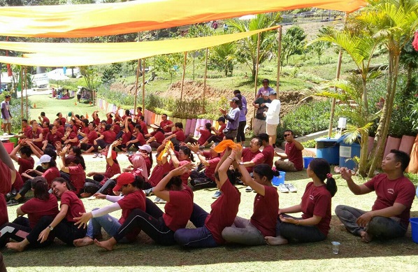 ACARA OUTBOUND 2019  KELUARGA BESAR UPTD PUSKESMAS II DINAS KESEHATAN KECAMATAN DENPASAR BARAT