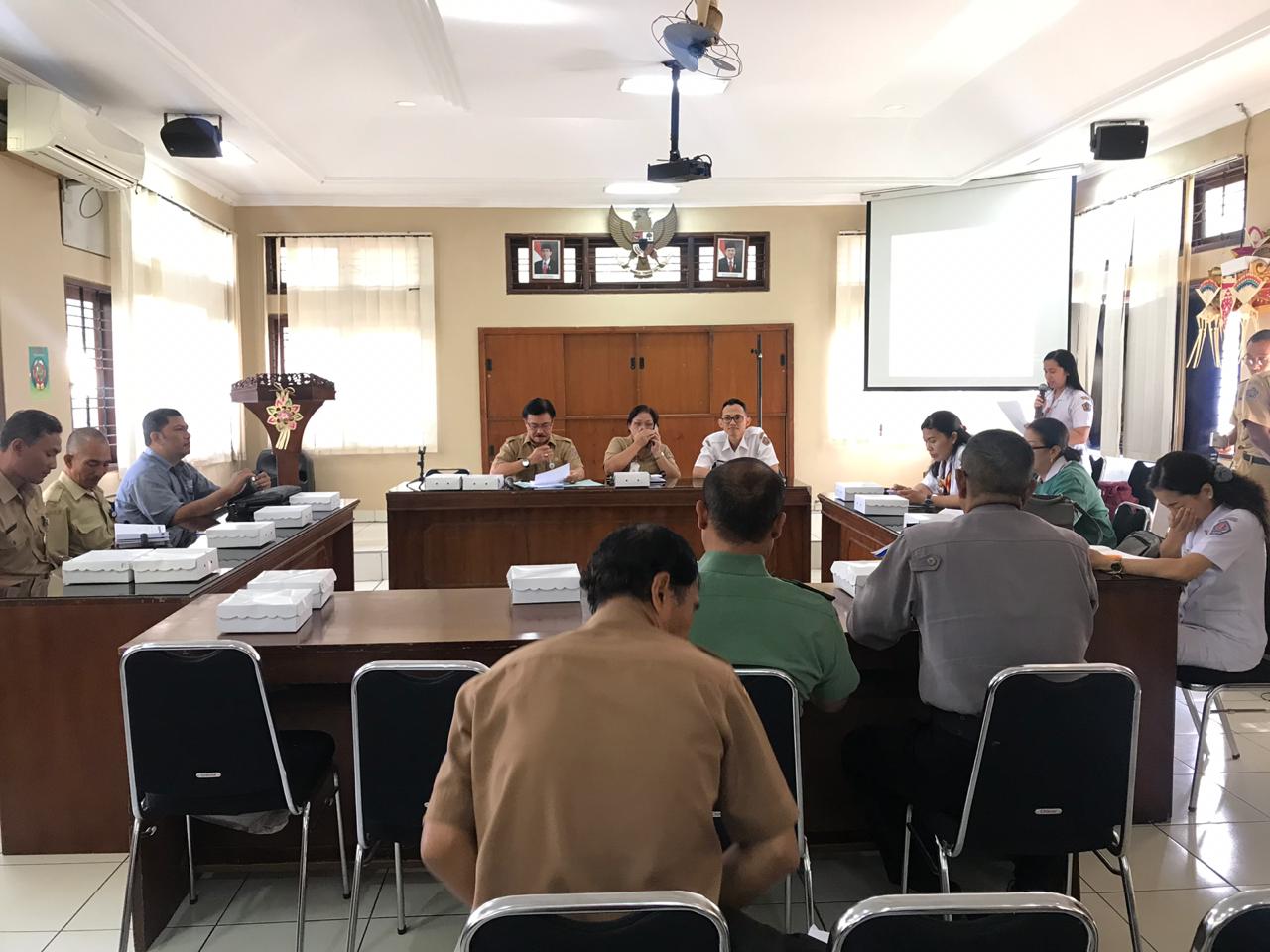 MINI LOKAKARYA LINTAS SEKTOR KECAMATAN DENPASAR BARAT