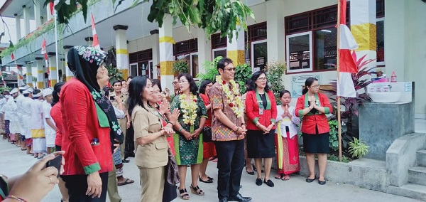 LOMBA PKTP (PENANGGULANGAN KANKER TERPADU PARIPURNA) KOTA DENPASAR DI SD N 12 DAUH PURI