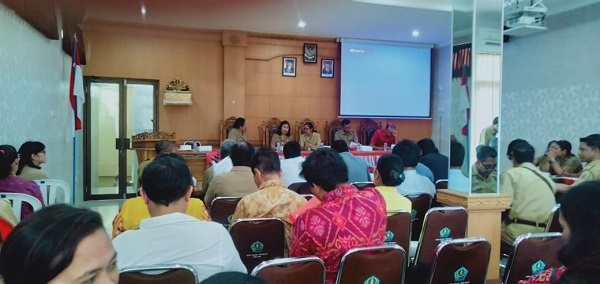 MUSDES (MUSYAWARAH DESA) DI DESA DAUH PURI KLOD  TAHUN 2019