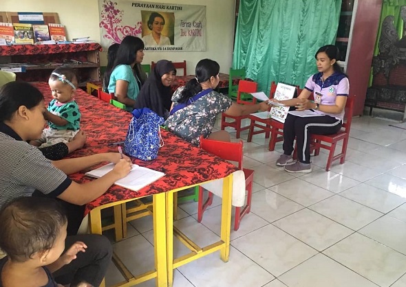 KEGIATAN KELAS IBU BALITA UPTD PUSKESMAS II DENPASAR BARAT DI TK KARTIKA VII - 14