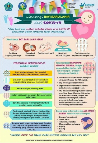 Lindungi bayi baru lahir dari covid-19 karena fungsi imunitasnya belum sempurna