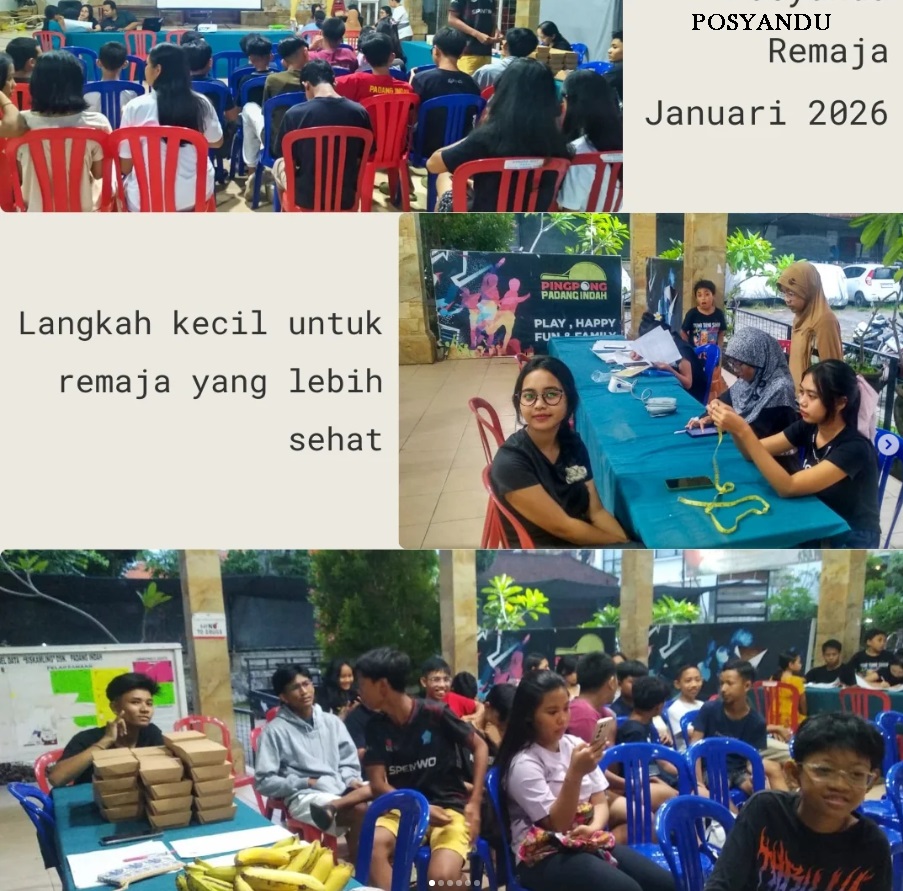 Kegiatan Posyandu Remaja awal Tahun 2026