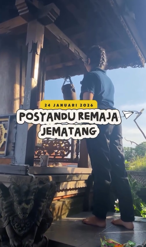 Kegiatan Posyandu Remaja banjar Jematang