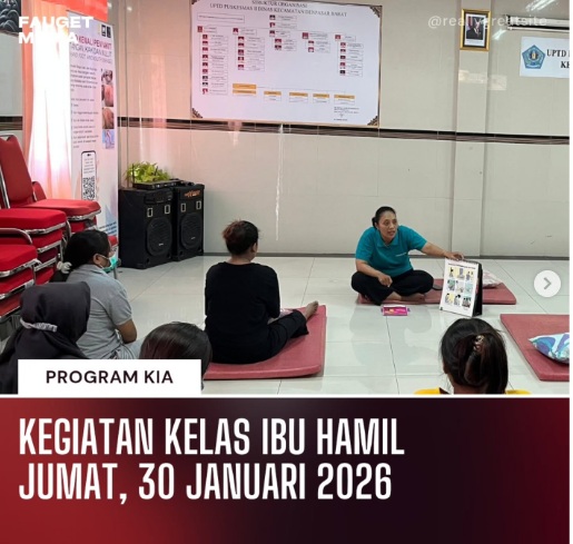 Kegiatan Kelas Ibu Hamil Bulan Januari 2026