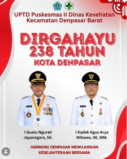 Dirgahayu Kota Denpasar yang ke-238