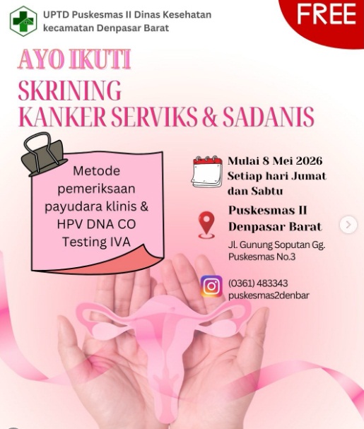 Skrining Kanker Serviks dan SADANIS