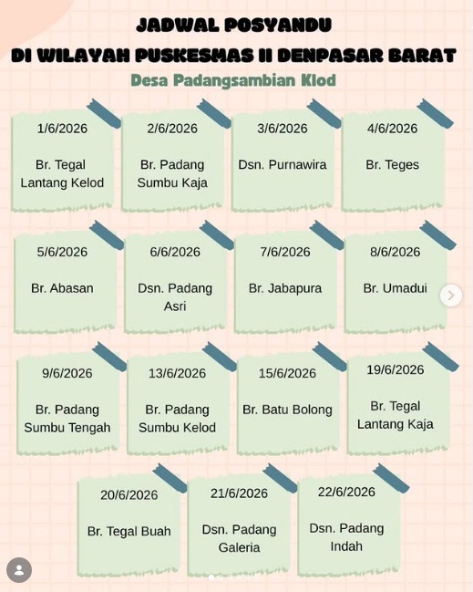 Posyandu Sekarang Berubah! Kini Hadir untuk Semua Usia! 