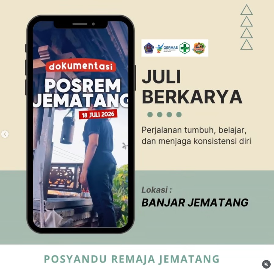 Posyandu Remaja bersama mahasiswa ITEKES Bali