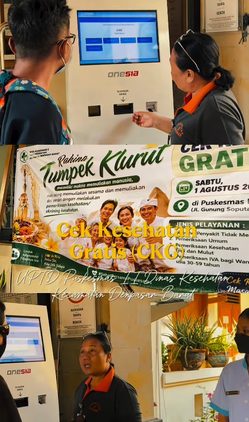 Pelaksanaan Kegiatan CKG Dalam Gedung (hari Tumpek Landep)