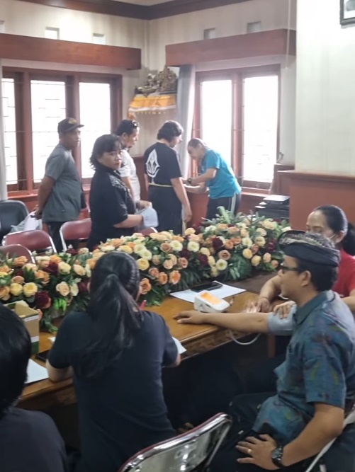 Pelaksanaan Kegiatan CKG ( Cek Kesehatan Gratis) di Desa Dauh Puri Kauh