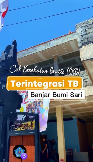 Cek Kesehatan Gratis (CKG) di Banjar Bumi Sari